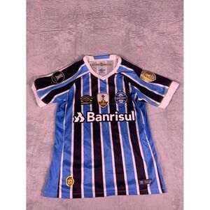 Umbro Banrisul Soccer Grêmio Fbpa 2018 Home Jersey Mens S Blue 2018 Reproduction